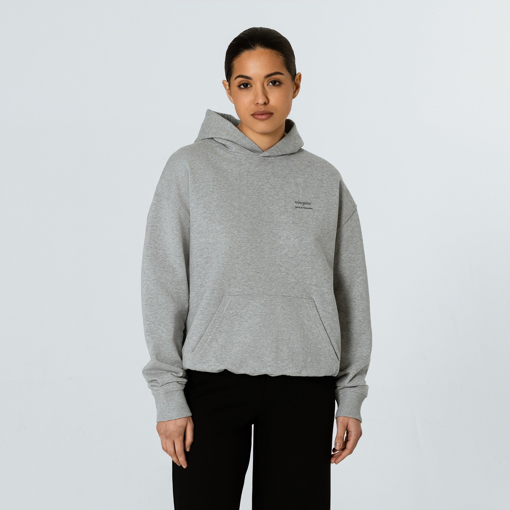 Relaxed Serif Hoodie