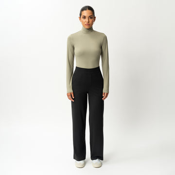 Soft Turtleneck Long-sleeve - Ninepine