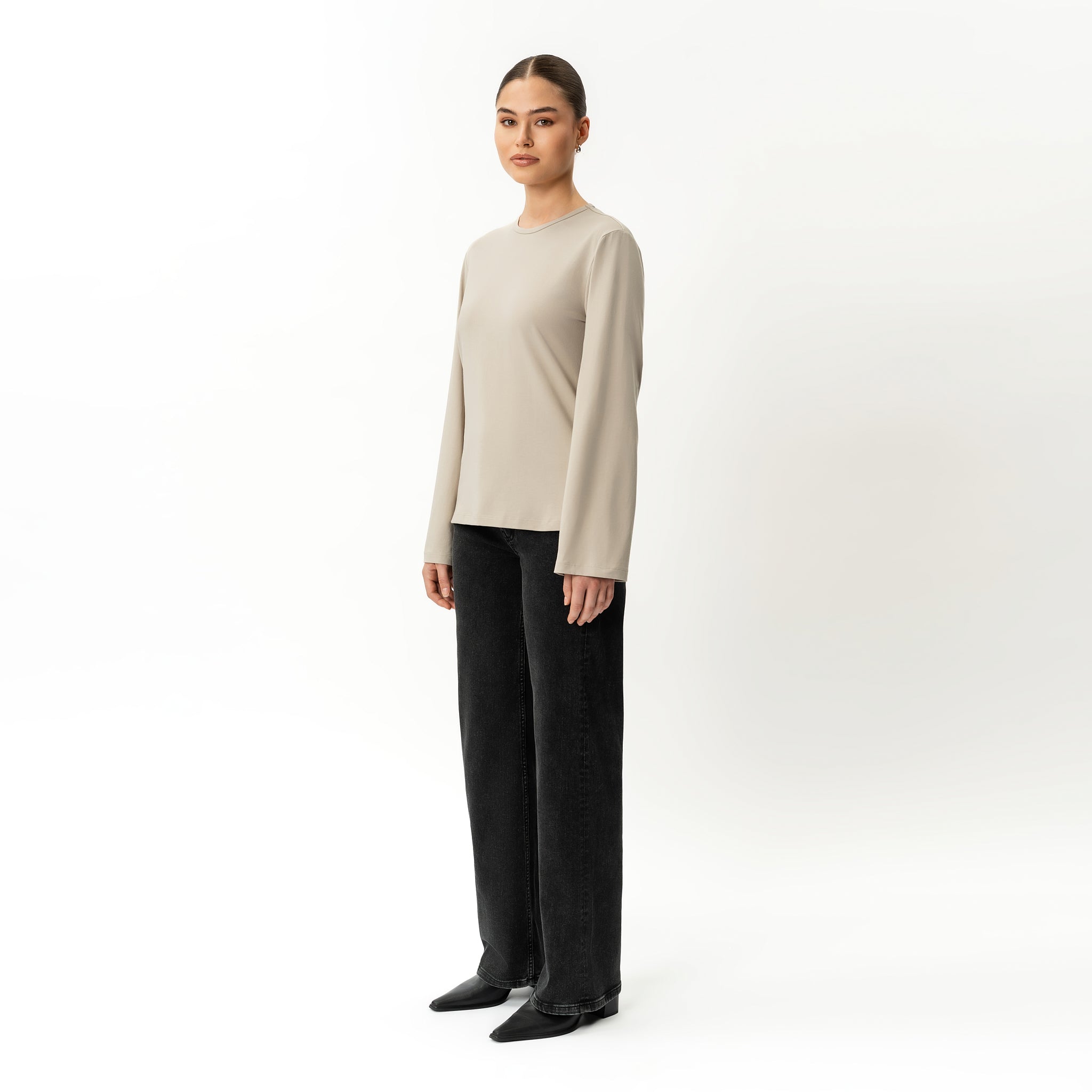 Pima Long-sleeve T-shirt - Ninepine
