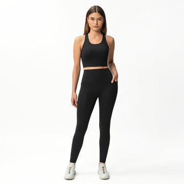 Asana Pocket Legging II Old - Midnight Blue - Ninepine