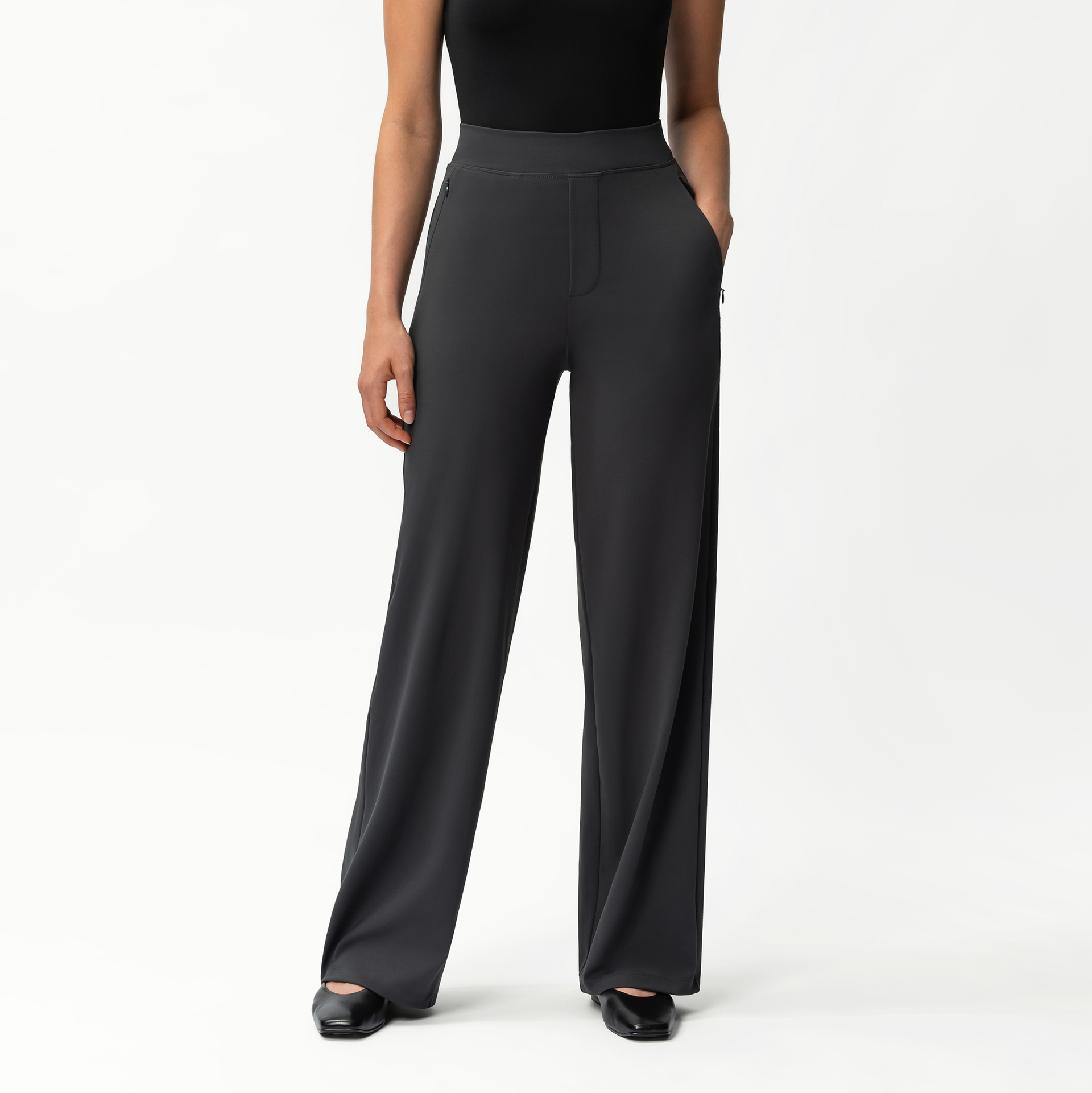 Asana Relaxed Straight Pant | Ninepine