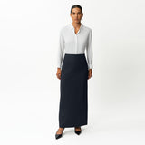 Tailored Ponte Maxi Skirt - Ninepine