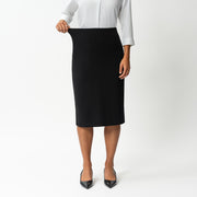 Tailored Ponte Midi Skirt - Ninepine