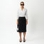 Tailored Ponte Midi Skirt - Ninepine