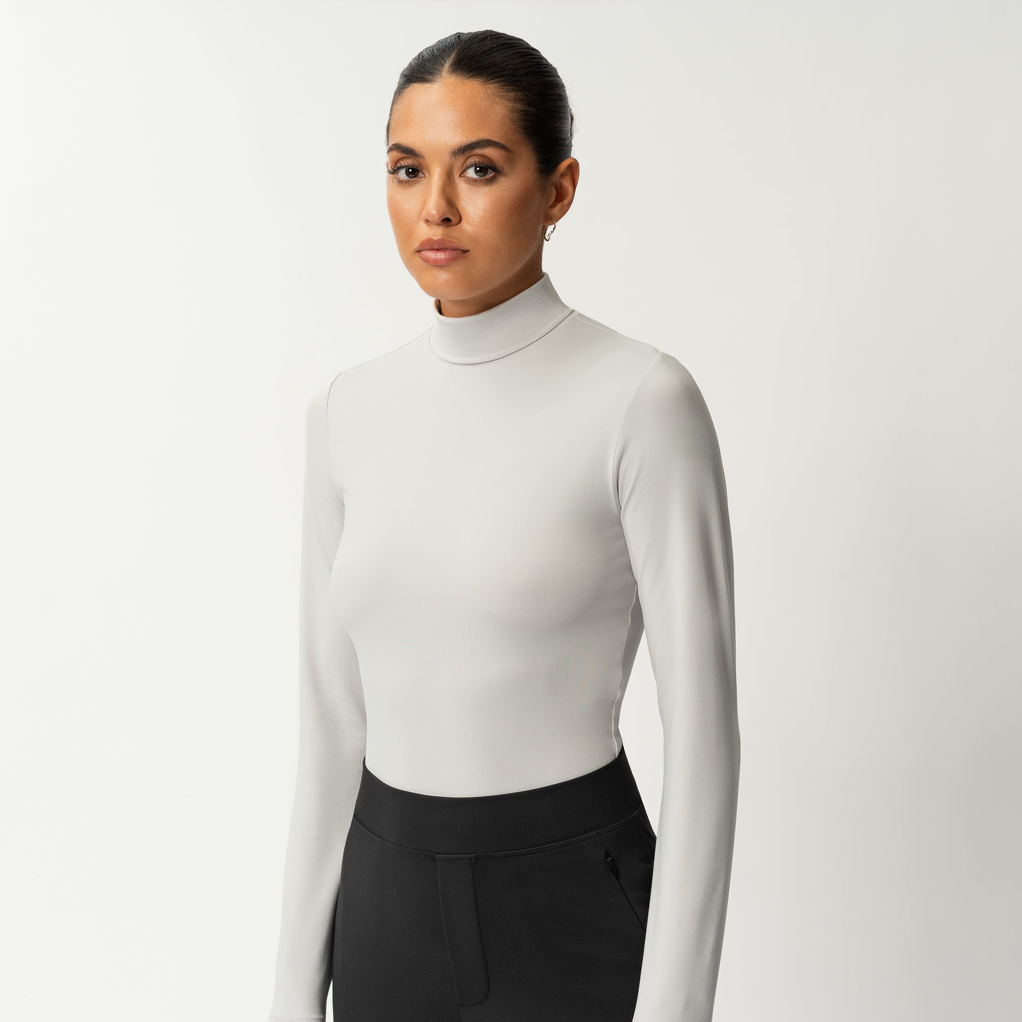 Soft Turtleneck Long-sleeve - Ninepine