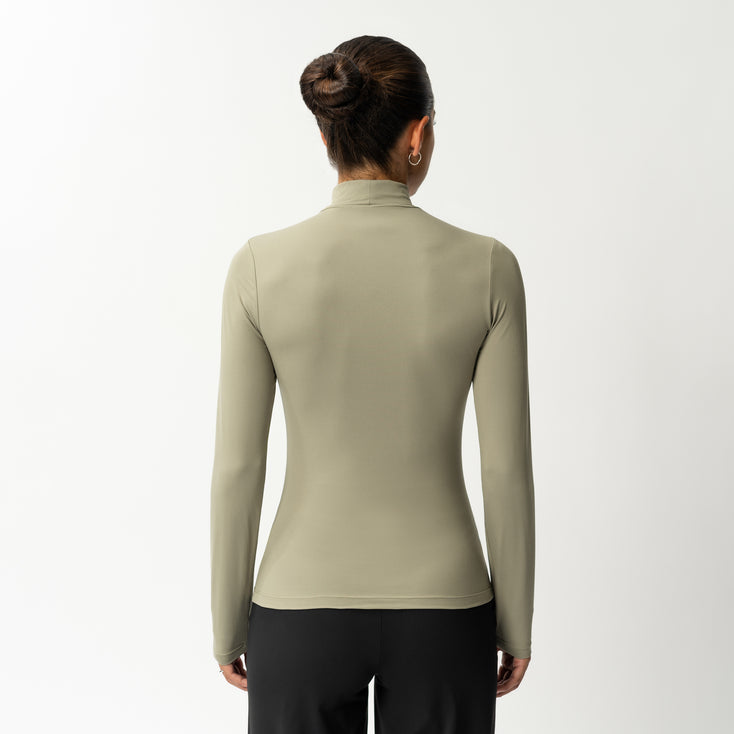 Soft Turtleneck Long-sleeve - Ninepine
