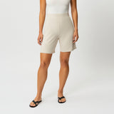 Light Ponte Shorts - Ninepine