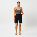 Light Ponte Shorts - Ninepine