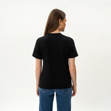 Fitted V-neck Pima T-shirt - Ninepine