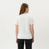 Fitted V-neck Pima T-shirt - Ninepine