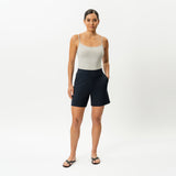 Light Ponte Shorts - Ninepine