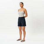 Light Ponte Shorts - Ninepine