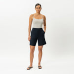 Light Ponte Shorts - Ninepine