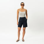 Light Ponte Shorts - Ninepine
