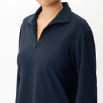 Asana Relaxed Quarter-zip - Ninepine