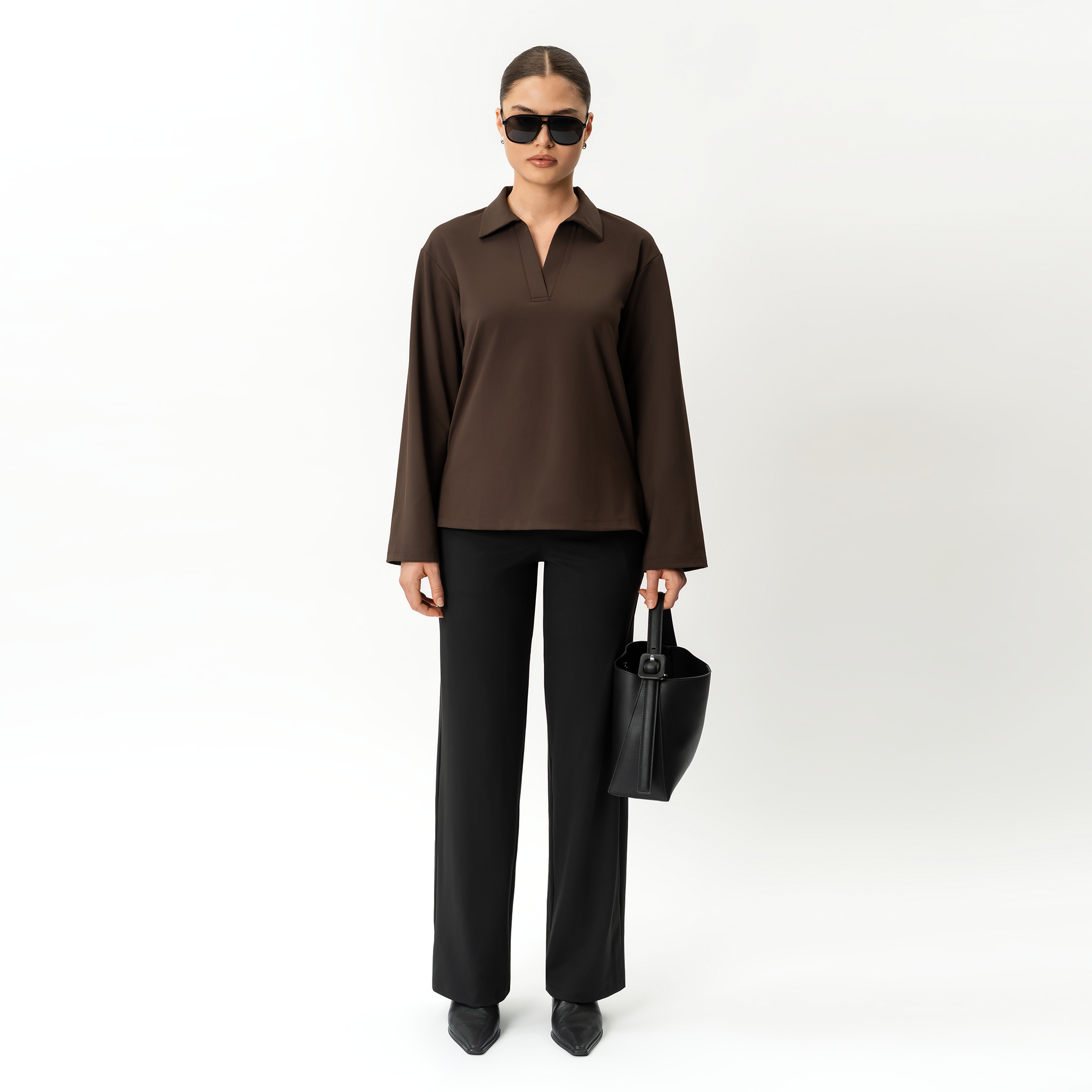 Asana Polo Top - Ninepine