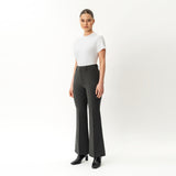 Crepe Bootcut Trouser - Ninepine