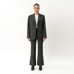 Crepe Bootcut Trouser - Ninepine