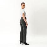 Crepe Bootcut Trouser - Ninepine