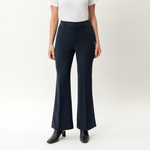 Crepe Bootcut Trouser - Ninepine