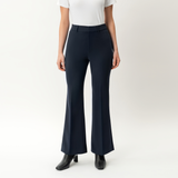 Crepe Bootcut Trouser - Ninepine