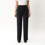Crepe Relaxed Trouser - Ninepine