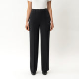 Crepe Relaxed Trouser - Ninepine