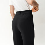 Crepe Bootcut Trouser - Ninepine