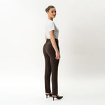 Crepe Slim Trouser - Ninepine
