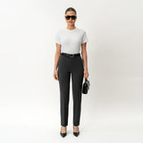 Crepe Slim Trouser - Ninepine