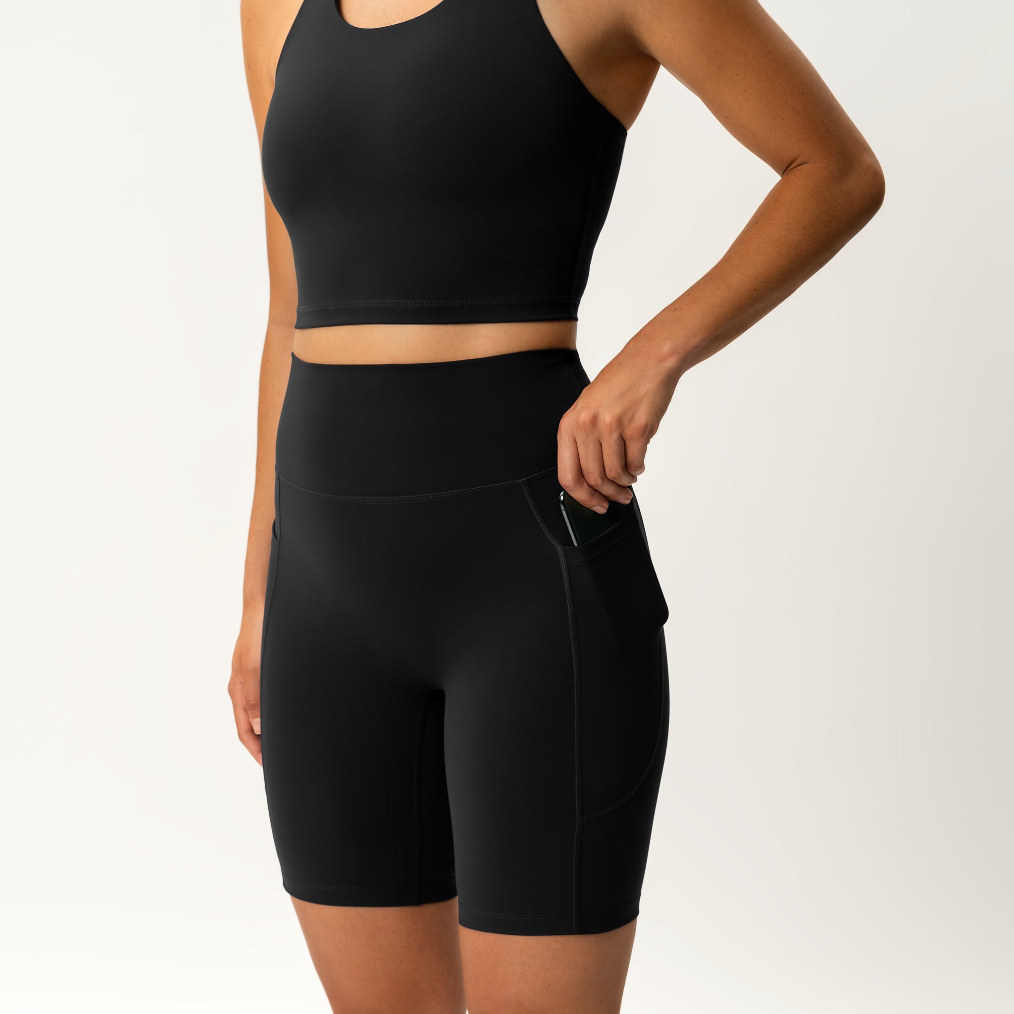 Asana Pocket Biker Short - Ninepine