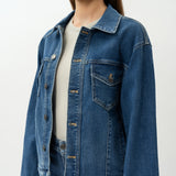 Stretchy ComfortDenim™ Jacket - Ninepine