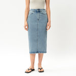 Stretchy ComfortDenim™ Skirt - Ninepine