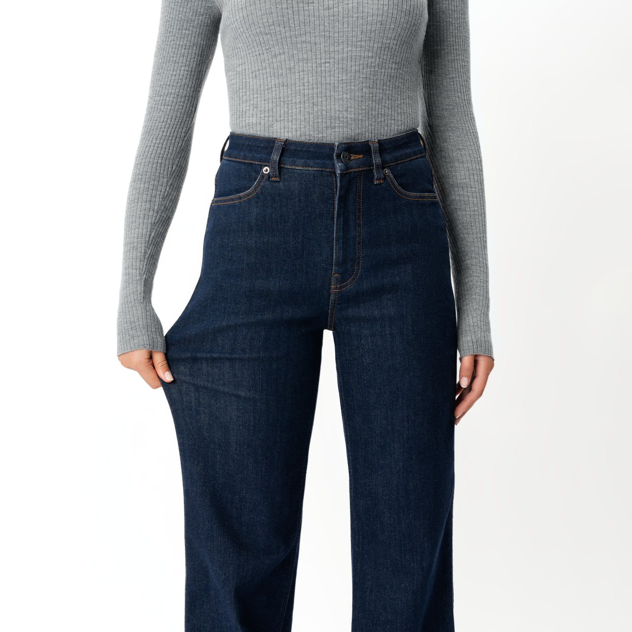Winter Fleece Denim™ Relaxed Jeans - Ninepine