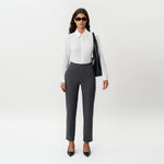 Tailored Ponte Straight Trouser - Ninepine