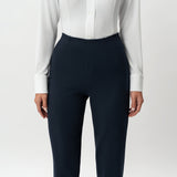 Tailored Ponte Straight Trouser - Ninepine