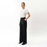 Crepe Relaxed Trouser - Ninepine