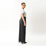 Crepe Relaxed Trouser - Ninepine