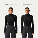 Soft Turtleneck Long-sleeve - Ninepine