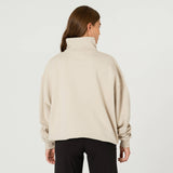 Quarter-Zip Relaxed Sweater - Ninepine