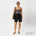 Light Ponte Shorts - Ninepine