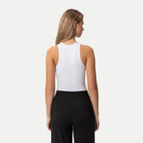 Soft Racerback Tank White
