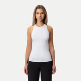 Soft Racerback Tank White